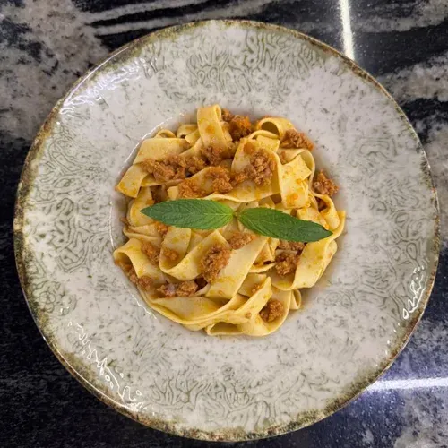 Pasta cu ragu din carne